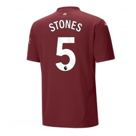 Manchester City John Stones #5 Tredje skjorte 2024-25 Kortermet